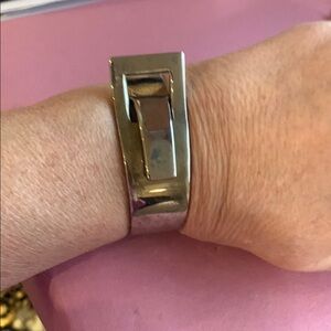 Silver Metallic Bracelet